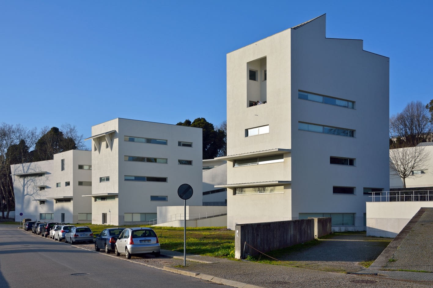 Faculty of Architecture, Porto 1993 - Japan Stock Photos